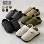 MEI メイ SHM-233001 モックシューズ バブーシュ スリッポン スリッパ シューズ ルームシューズ フリース キルティング