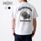 雑誌 Lightning掲載アイテム Tシャツ メンズ カットソー 半袖 S-2XLサイズ オーバーサイズ 厚手 丈夫 タフ お土産 V8 旧車 スーパーチャージャー USコットン