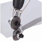 金属板切断 薄板カッター 電気ドリル ロータリーカッター 正しい使い方説明書付 電気ドリル アタッチメント金切りばさみ プレートカッター プレートシャー