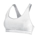  тренировка спортивный бюстгальтер белый undouwundou спортивная одежда 