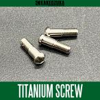 【カケヅカデザインワークス】チタン64スクリュー M2.6×8mm 3本セット(21カルカッタコンクエスト, 23カルカッタコンクエストBFS対応)KDW-024