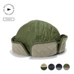 ショッピングhalo ハロコモディティー halo commodity フラッターターンキャップ Flutter Turn Cap 帽子 キルティング フリース 撥水 防寒 h243-181