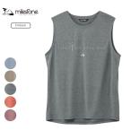  миля Stone milestonedu-bap рукав отсутствует футболка унисекс Doo-Bop Sleeveless T-Shirt уличный трейлраннинг альпинизм скорость .MST-015