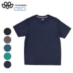 ティートンブロス Teton Bros. アクシオライトティー メンズ Axio Lite Tee MENS Tシャツ 半袖シャツ ウール ストレッチ 抗菌消臭 吸汗拡散 速乾 防臭 TB261-420