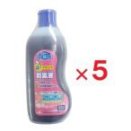 安寿 ポータブルトイレ用防臭液  ×5  有色タイプ  アロン化成