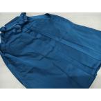  flat мир магазин кимоно * мужчина лошадь езда hakama однотонная ткань темно-синий синий цвет ... кимоно AAAX0746zg