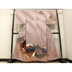 平和屋着物●染色作家　青木龍雲　訪問着　源氏物語　金彩　やまと誂製　正絹　逸品　AABB1470ph