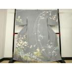 ショッピング着物 平和屋着物●訪問着　友禅　光琳菊　正絹　逸品　AABB3856ck