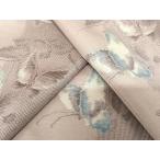 平和屋着物●都喜ヱ門　本場大島紬　総絣　一元7マルキ　舞蝶文　藤絹織物謹製　正絹　逸品　未使用　AABC0069zg