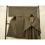  flat мир магазин кимоно # мужчина подлинный Ooshima эпонж ансамбль черепаха . документ натуральный шелк замечательная вещь AABC7196fw