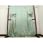 平和屋着物●訪問着　辻が花　暈し染め　金彩　正絹　逸品　AABD1037ph