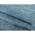 平和屋着物●本場大島紬　一元7マルキ　霞短冊文　正絹　逸品　AABD1583ck