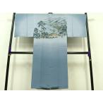  flat мир магазин кимоно # мужчина длинное нижнее кимоно . рука ... вода пейзаж документ золотая краска натуральный шелк замечательная вещь AABD4690jh