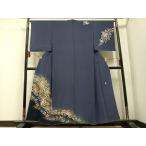 平和屋着物●越後十日町の一流染匠　桐屋・翠山工房　訪問着　辻が花　暈し染め　金彩　やまと誂製　正絹　逸品　AABE0769ph