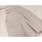  flat мир магазин кимоно * мужчина лошадь езда hakama однотонная ткань пепел Sakura цвет натуральный шелк замечательная вещь AABE0778ph