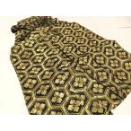  flat мир магазин кимоно * мужчина лошадь езда hakama черепаха . цветок документ чёрный металлы нить AABF9535ph