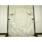 平和屋着物●本加賀友禅作家　白坂幸蔵　訪問着　竜田川　暈し染め　正絹　逸品　AABG2759cs