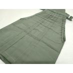  flat мир магазин кимоно * мужчина лошадь езда hakama однотонная ткань вода .. цвет натуральный шелк замечательная вещь не использовался AABH3719cs