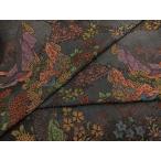 平和屋着物●本場大島紬　9マルキ　源氏物語　正絹　逸品　BAAT6609hv