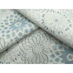 ショッピング着物 平和屋着物●本場結城紬　100亀甲　舞花文　正絹　逸品　CAAS9231th