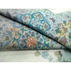 平和屋着物●中国三大刺繍　スワトウ刺繍　総刺繍　太鼓柄袋帯　紬地　正倉院花鳥文　正絹　逸品　CAAT1031hy