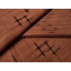 ショッピング着物 平和屋着物●国指定重要無形文化財　本場久米島紬　手織　正絹　逸品　CAAU1660yc