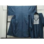  flat мир магазин кимоно * мужчина подлинный Ooshima эпонж ансамбль 100 черепаха . общий .. натуральный шелк замечательная вещь CAAV6645vf