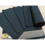  flat мир магазин кимоно V мужчина эпонж ткань ансамбль . индиго цвет надеты сяку + перо сяку замечательная вещь не использовался CAAX3432qv