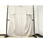 平和屋着物●訪問着　駒刺繍　枝花文　金彩　正絹　逸品　未使用　CAAZ3247yc