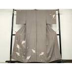 平和屋着物●ジャパンオートクチュール　渡辺雪三郎　訪問着　花唐草文　金彩　正絹　逸品　CABA8365ut