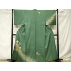 平和屋着物■訪問着　源氏物語　紅葉賀　暈し染め　金彩　正絹　逸品　CABC0589ev