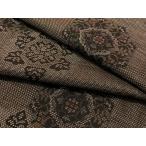 ショッピング着物 平和屋着物●本場大島紬　9マルキ　雪花文　正絹　逸品　CABC9680vp