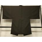  flat мир магазин кимоно # мужчина длина перо тканый чёрный . имеется натуральный шелк замечательная вещь CABD1496in