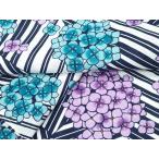  flat мир магазин кимоно * лето предмет юката фиолетовый . цветок хлопок лен замечательная вещь CABD2414ng