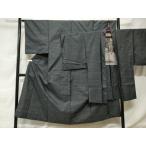  flat мир магазин кимоно # мужчина подлинный Ooshima эпонж ансамбль ширина уровень документ натуральный шелк замечательная вещь CABD3919ev