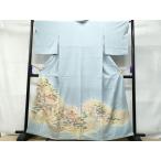 平和屋着物■豪華色留袖　鉾人物風景文　金糸　正絹　逸品　未使用　CABD6381fb