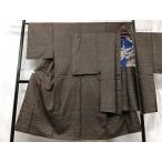  flat мир магазин кимоно # мужчина подлинный Ooshima эпонж ансамбль запад .. натуральный шелк замечательная вещь CABE7469xe