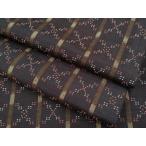 ショッピング琉球 平和屋本店■極上　本場琉球　読谷山花織　紬地　紅消鼠色地　逸品　CYAA2401s5