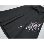 flat мир магазин кимоно # первоклассный женщина лампа с бумажным абажуром hakama общий вышивка Mai Sakura документ чёрный металлы нить ... кимоно замечательная вещь CYAA3490s5