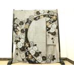 ショッピング着物 平和屋着物▼豪華振袖　総絞り　舞桜文　黒地　金彩　正絹　逸品　DAAR0328yyy