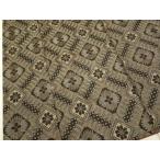 平和屋着物●希少　本場大島紬　龍郷絣　花菱文　証紙付き　正絹　逸品　DAAV3334du