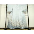 ショッピング着物 平和屋着物●訪問着　立波枝桜文　暈し染め　金彩　ますいわ屋扱い　正絹　逸品　未使用　DAAV8669tw