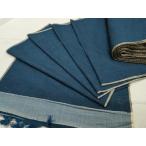  flat мир магазин кимоно V мужчина эпонж ткань надеты сяку темно-синий лазурит цвет замечательная вещь не использовался DAAW2512zy