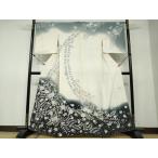 ショッピング着物 平和屋着物●訪問着　作家物　辻が花　暈し染め　正絹　逸品　未使用　DAAW5183ud