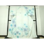 ショッピング着物 平和屋着物●名門　藤娘きぬたや・総絞り　訪問着　舞花文　正絹　逸品　未使用　DAAX4466ps