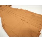  flat мир магазин кимоно * мужчина лошадь езда hakama однотонная ткань эпонж земля земля цвет натуральный шелк замечательная вещь DABB0906ud