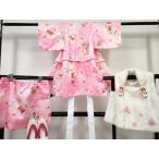  flat мир магазин кимоно [] baby кимоно 2 часть тип девочка ребенок . ткань * zori комплект . цветок документ .. окраска золотая краска ... кимоно DABG3195ma