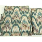 平和屋着物●極上　西陣図案家 徳田義三　しょうざん謹製　つけ帯　燦煌華　反端付き　逸品　DZAB2645kh6