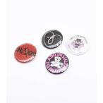 Yahoo! Yahoo!ショッピング(ヤフー ショッピング)バッジ 缶バッジ セット ブラック レッド ホワイト ユニセックス 男女兼用 HELLCATPUNKS ヘルキャットパンクス 缶バッジセット