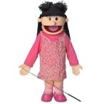 25 Susie, Peach Girl, Full Body, Ventriloquist Style Puppet by Silly P